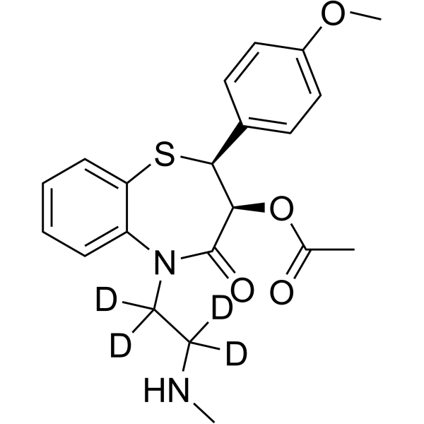 N-Desmethyl diltiazem-d4 1217975-79-5